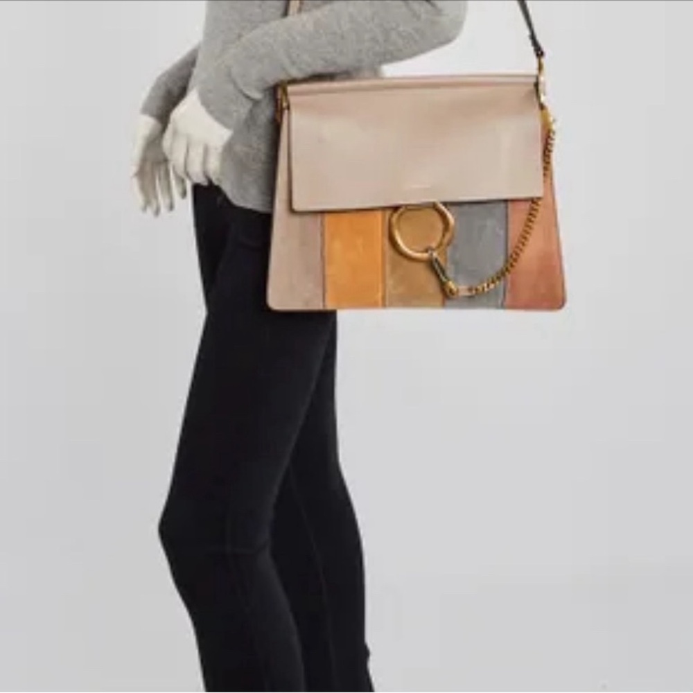 Almost new INZI suede bag